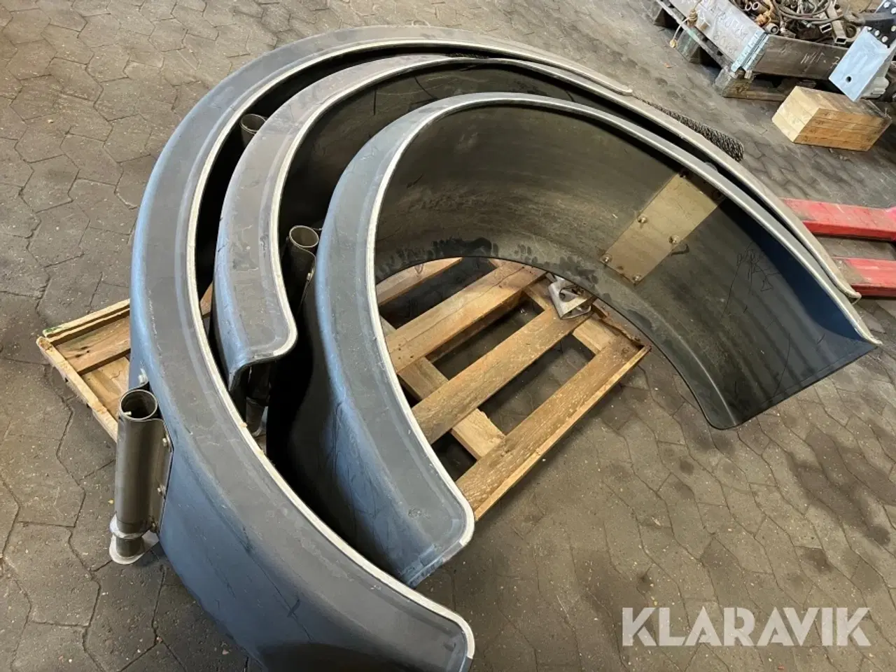 Billede 10 - Hjulskærme LAG 3 stk med beslag