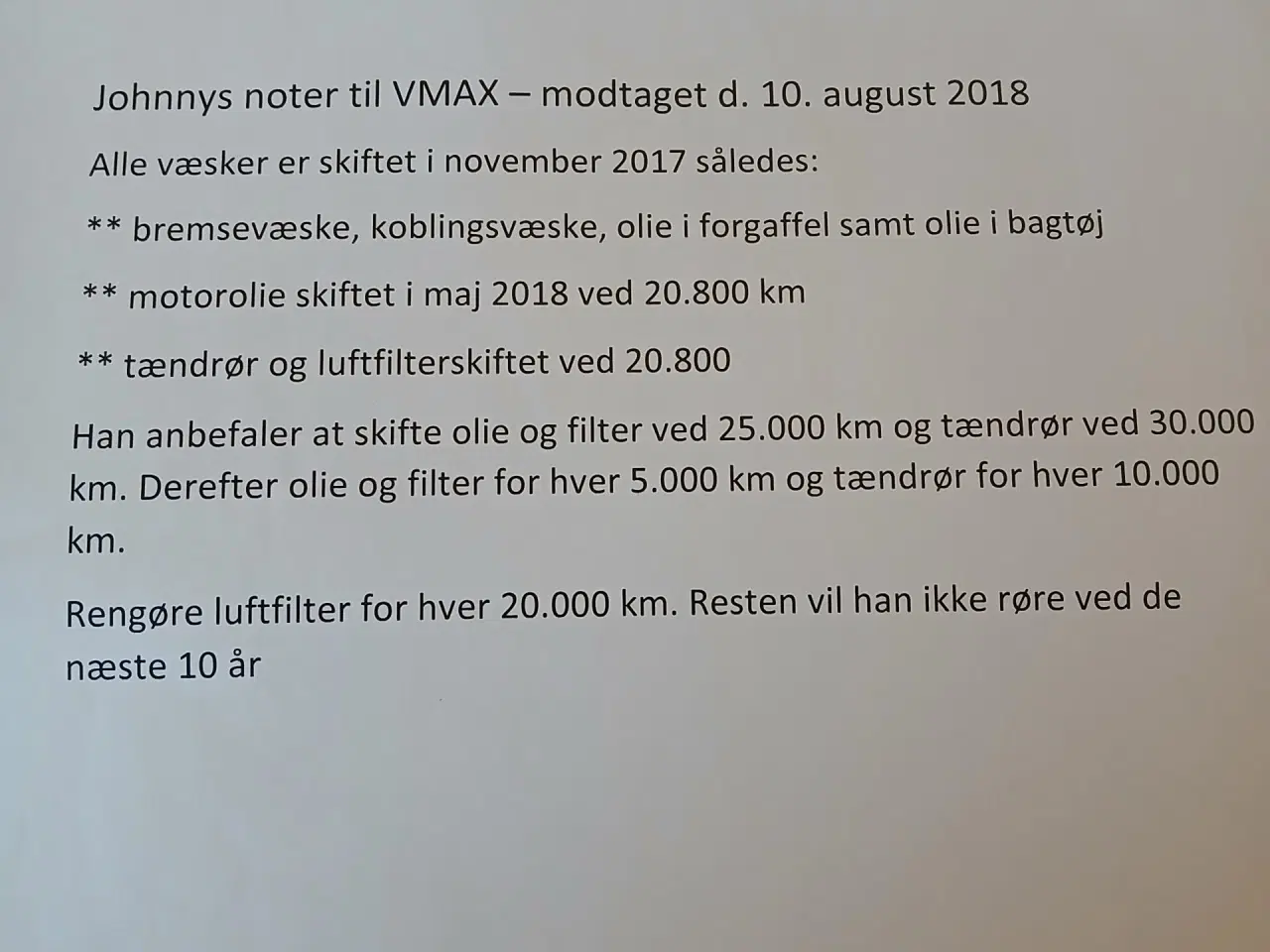 Billede 14 - Yamaha V Max, Meget velholdt fra 1992 # Sælges