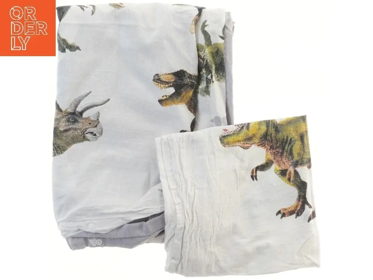 Billede 1 - Dinosaur sengesæt (str. 42x43 & 130x90 cm)