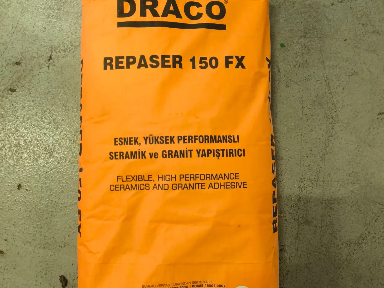 Billede 1 - DRACO-Multi Fliseklæb-Grå, 25 kg