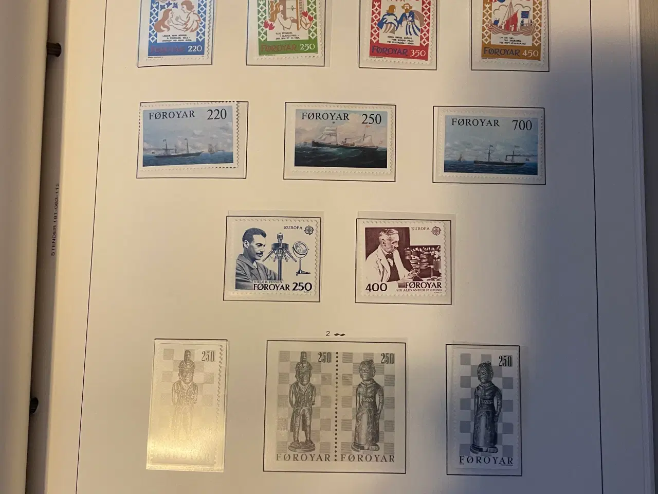 Billede 2 - Færøerne 1975-1996 Stenderalbum