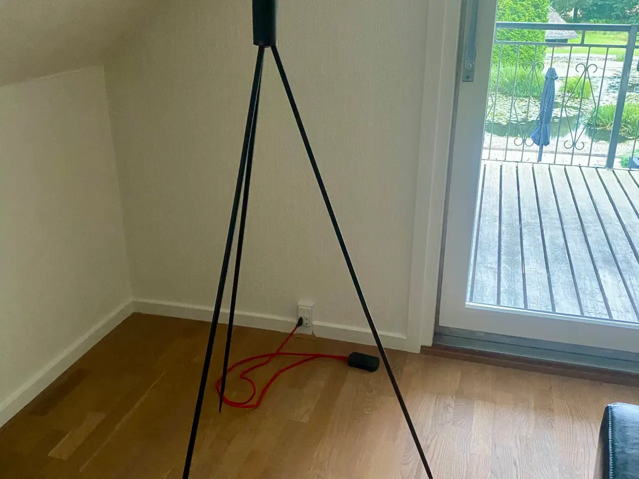 Billede 2 - Stander lampe sort