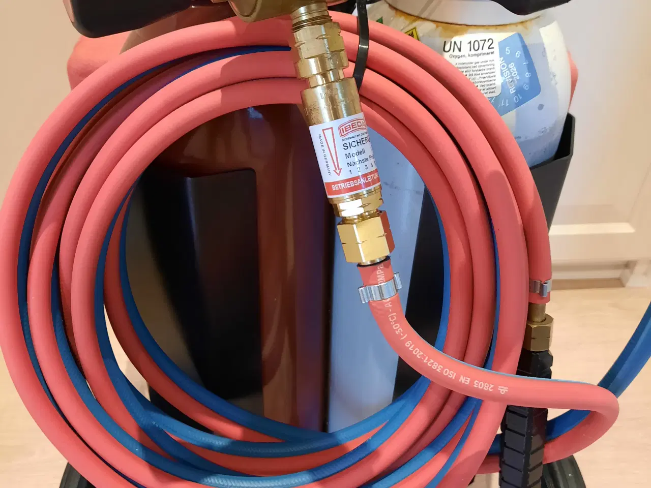 Billede 3 - Gas og ilt sæt / skærebrændersæt . Aga X 11 / WHC 