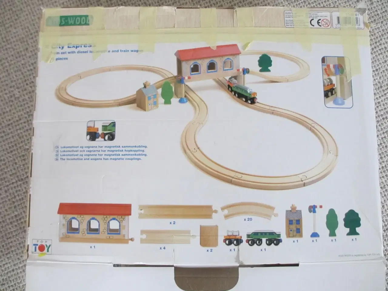 Billede 1 - Kids-Wood træ togbane