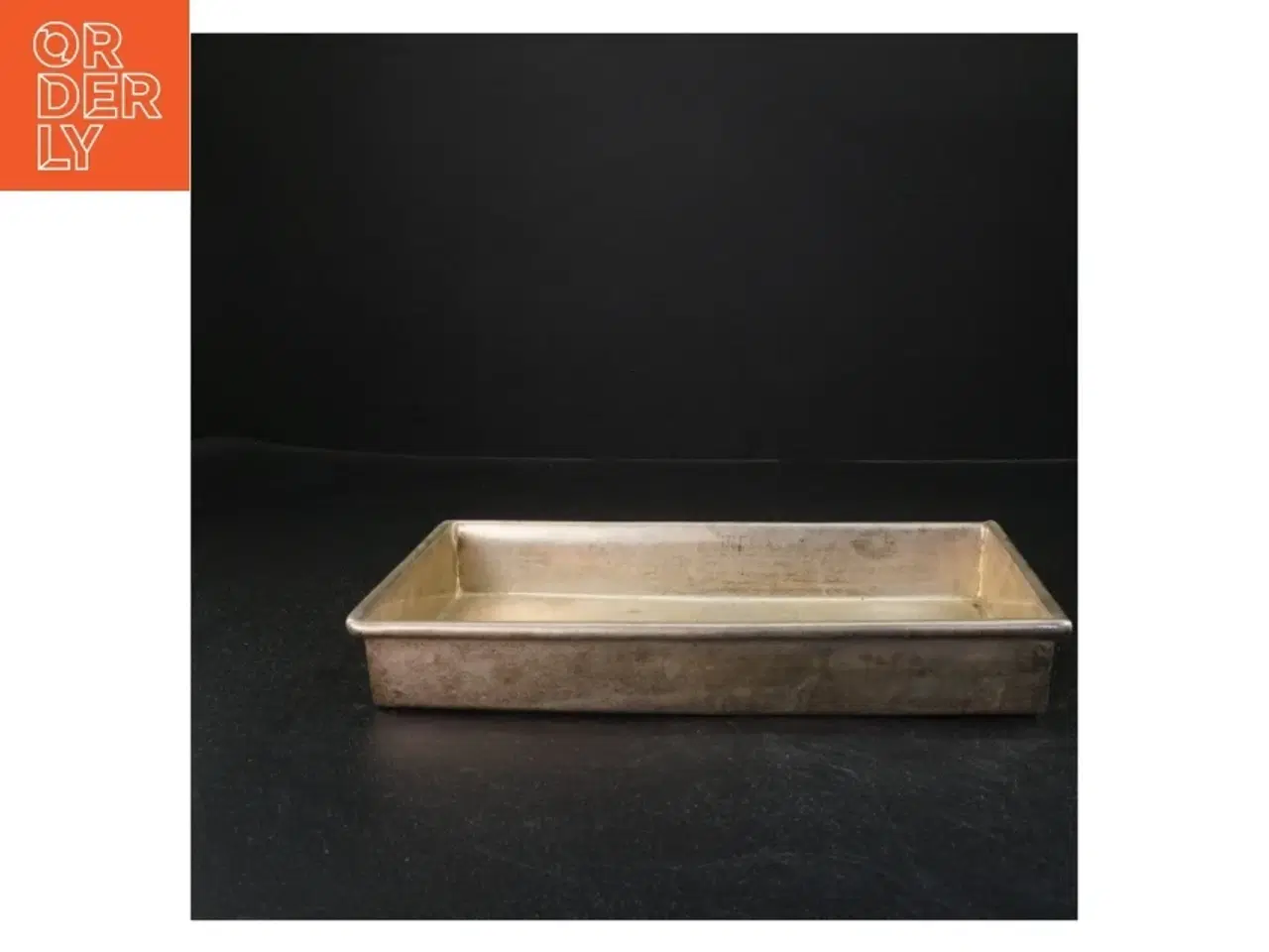 Billede 1 - Metal bakke (str. 27x17x4 cm)