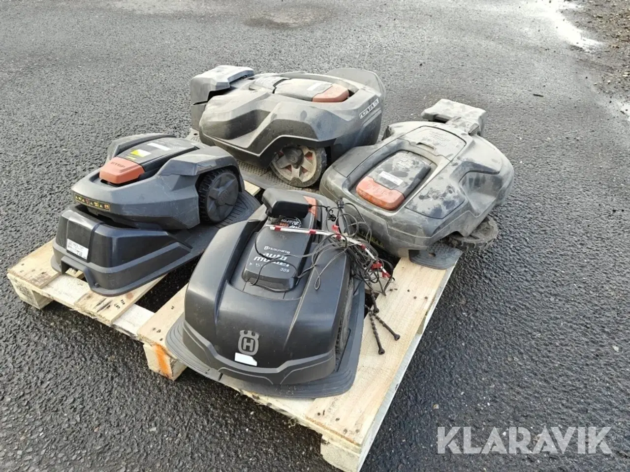 Billede 1 - Robotplæneklippere Husqvarna Automower blandet 4 styk