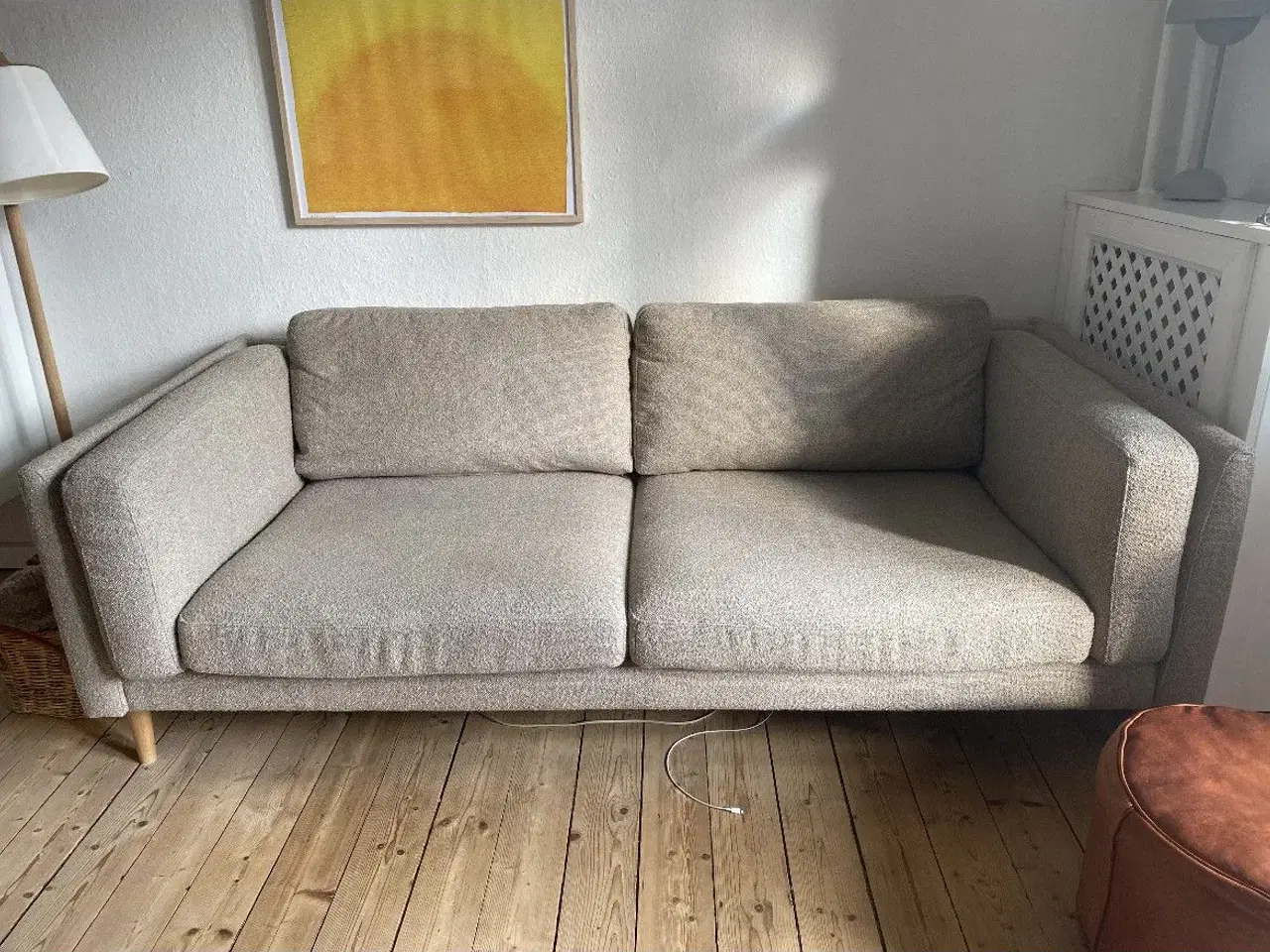 Billede 2 - 3 personers sofa i beige