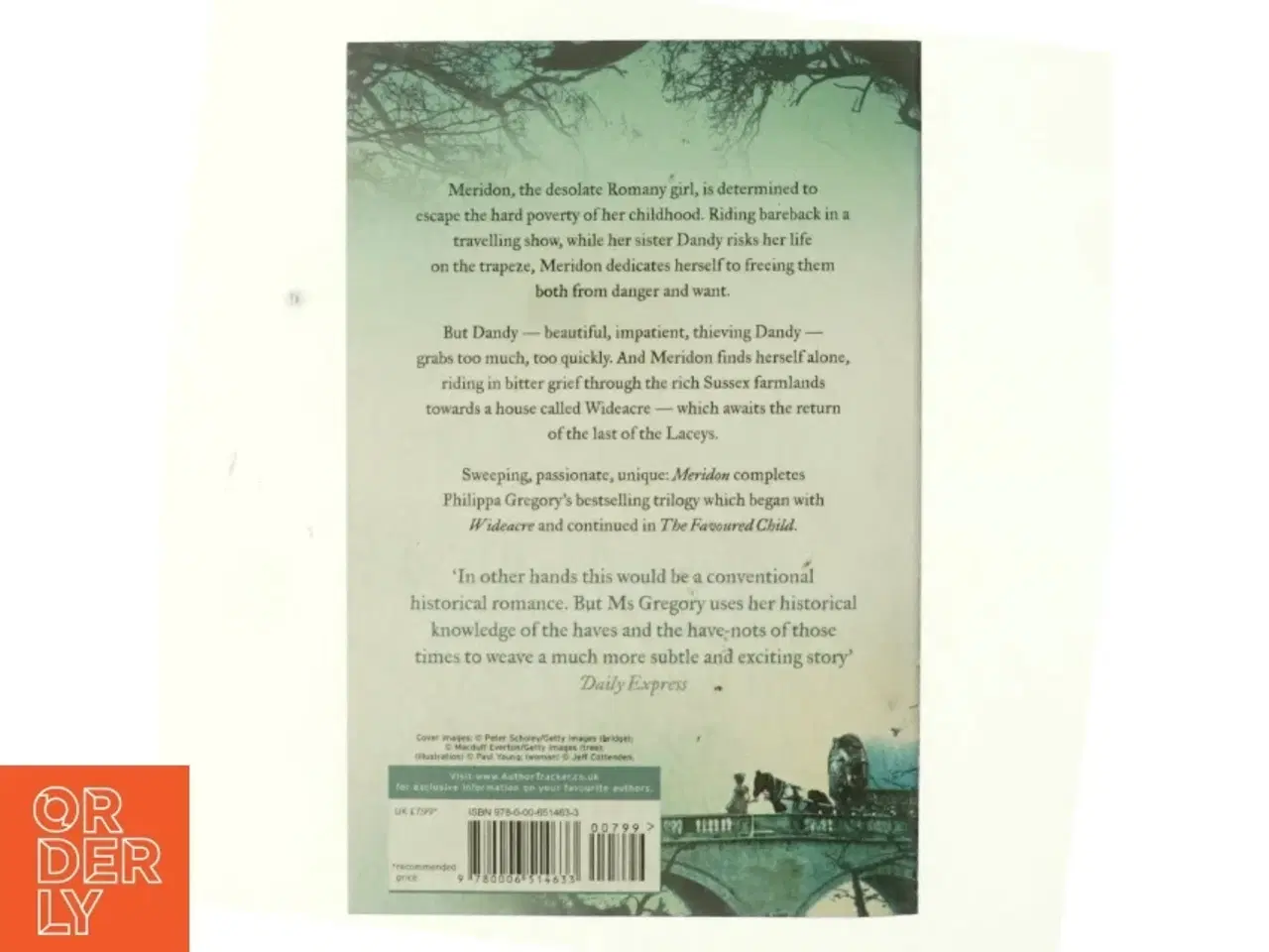 Billede 3 - Meridon af Philippa Gregory (Bog)