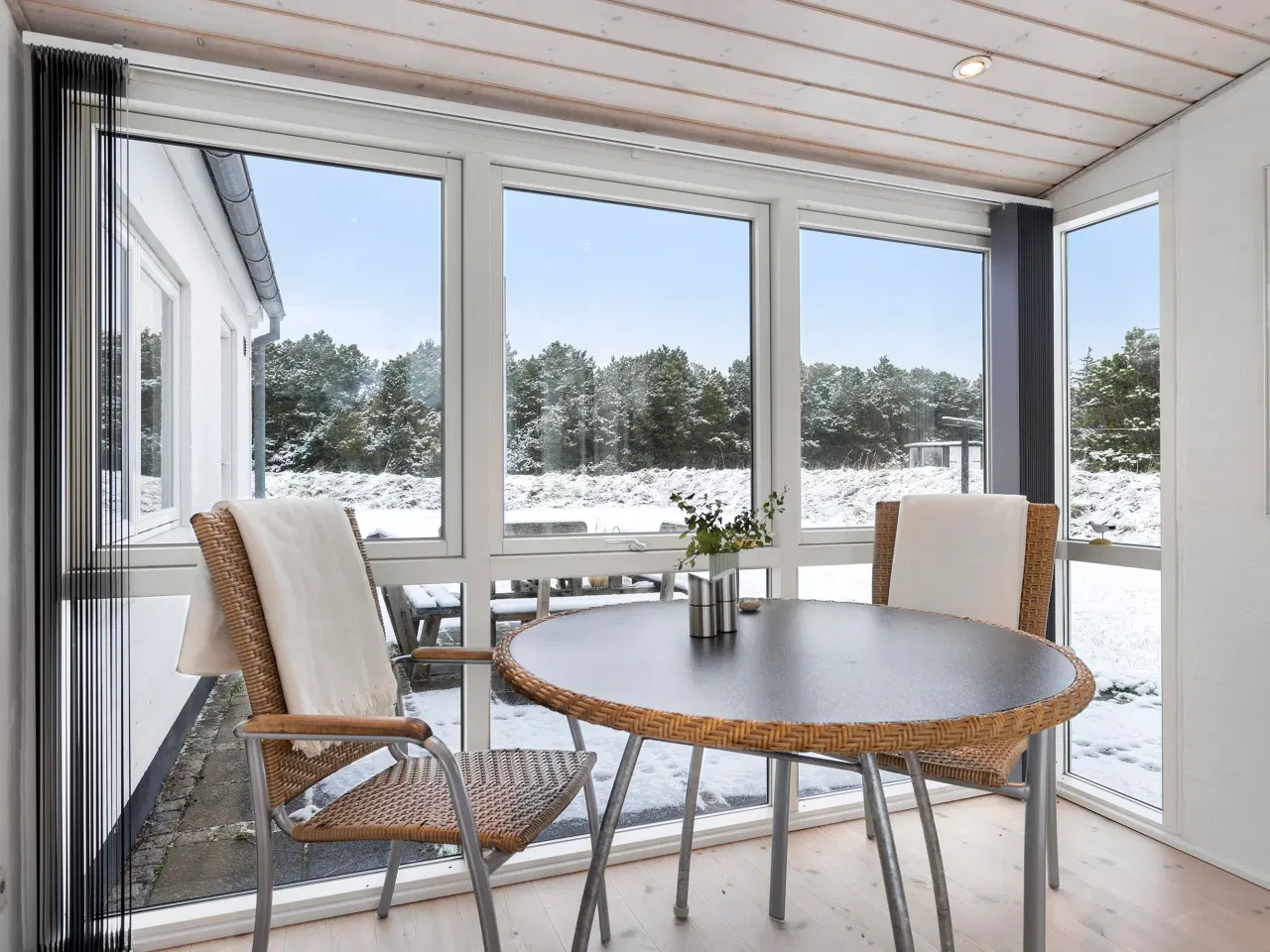 Billede 1 - Kirch lamelgardiner. 3 stk. Grå.