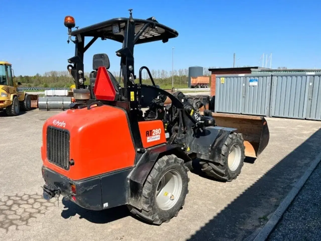 Billede 3 - Kubota RT 280 - 2.770 kg. / Skovl & pallegafler