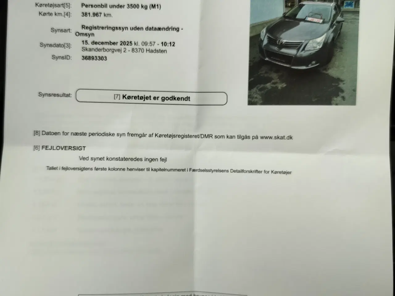 Billede 14 - AVENSIS T27 - landets billigste 2012? 