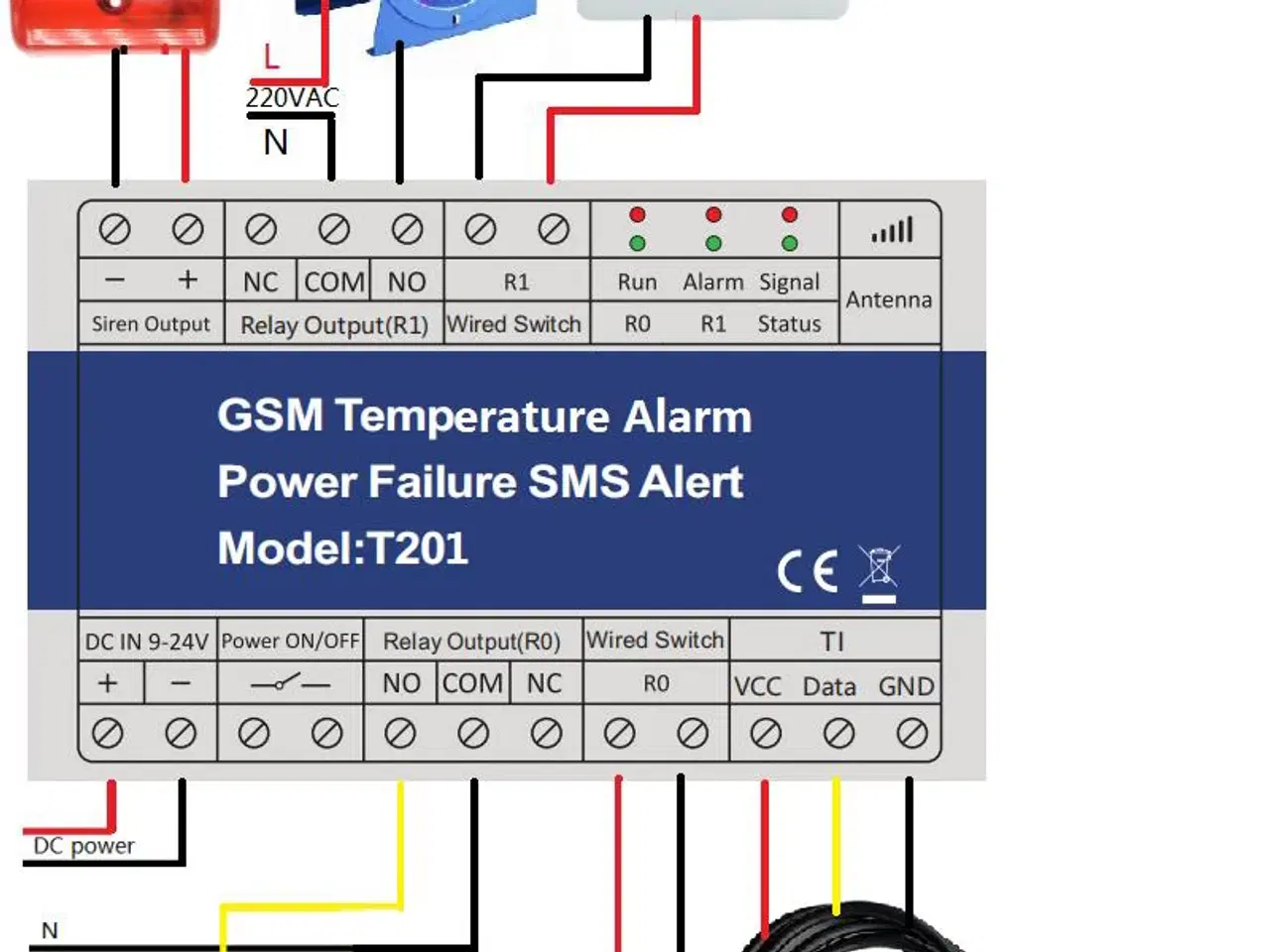 Billede 3 - GSM Temperatur Alarm