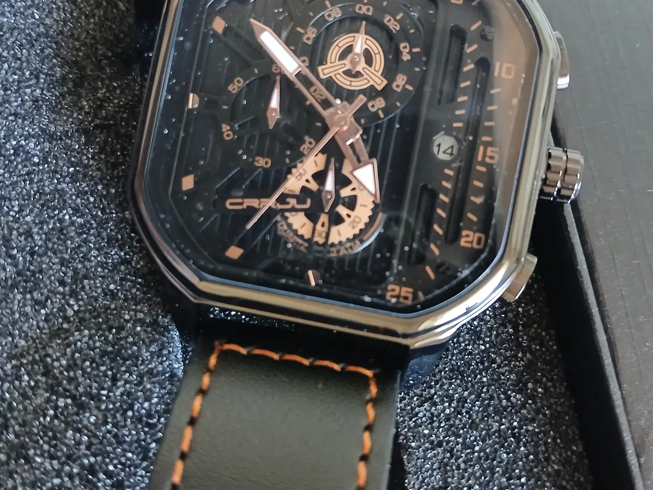 Billede 1 - Crrju Herre sports kronograf  (U4)