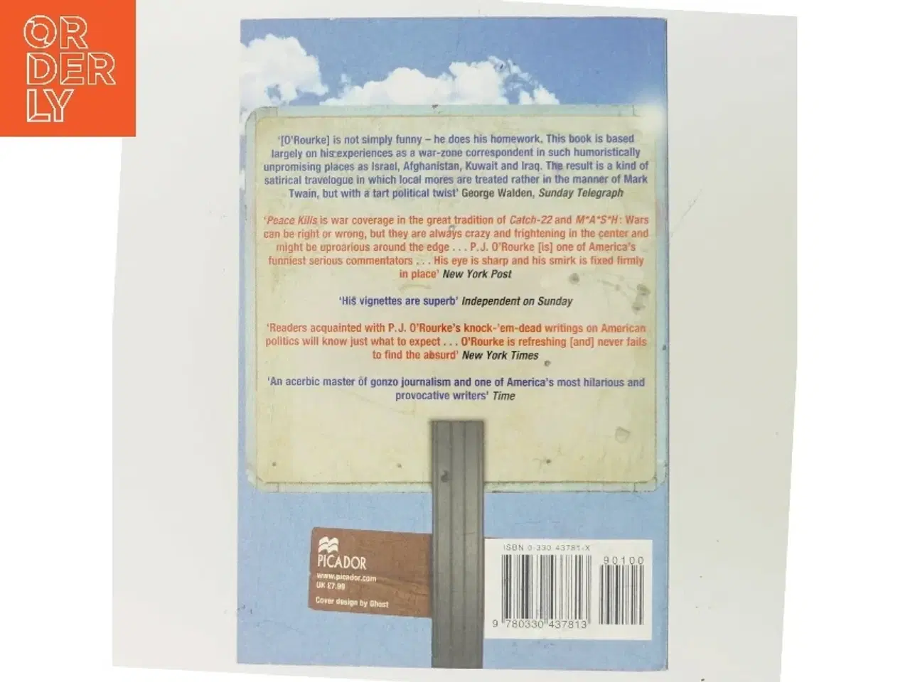 Billede 3 - Peace Kills af P. J. O&#39;Rourke (Bog)