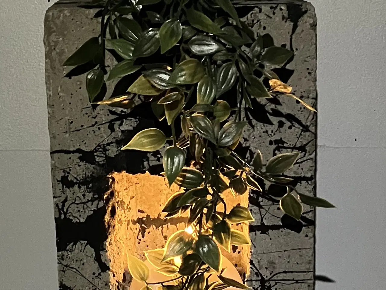 Billede 2 - Bord lysestage i cement