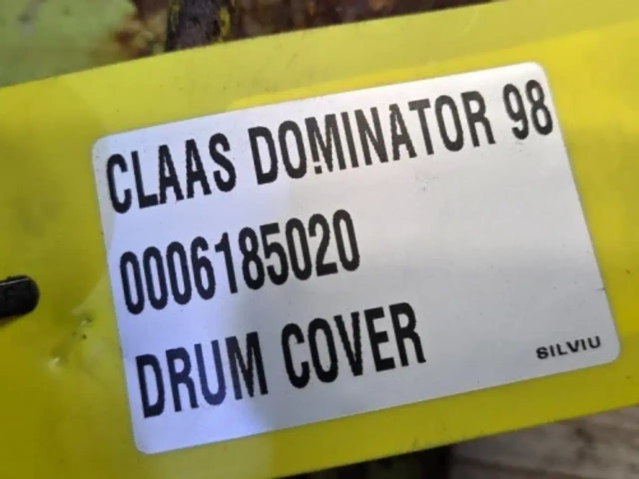 Billede 9 - Claas Dominator 98 Tromledæksel 6185020