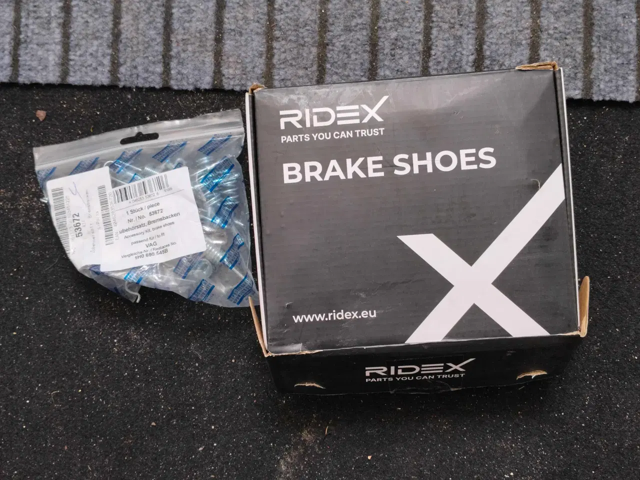 Billede 7 - Trækaksler m/tilbehør samt bremse bakker til troml