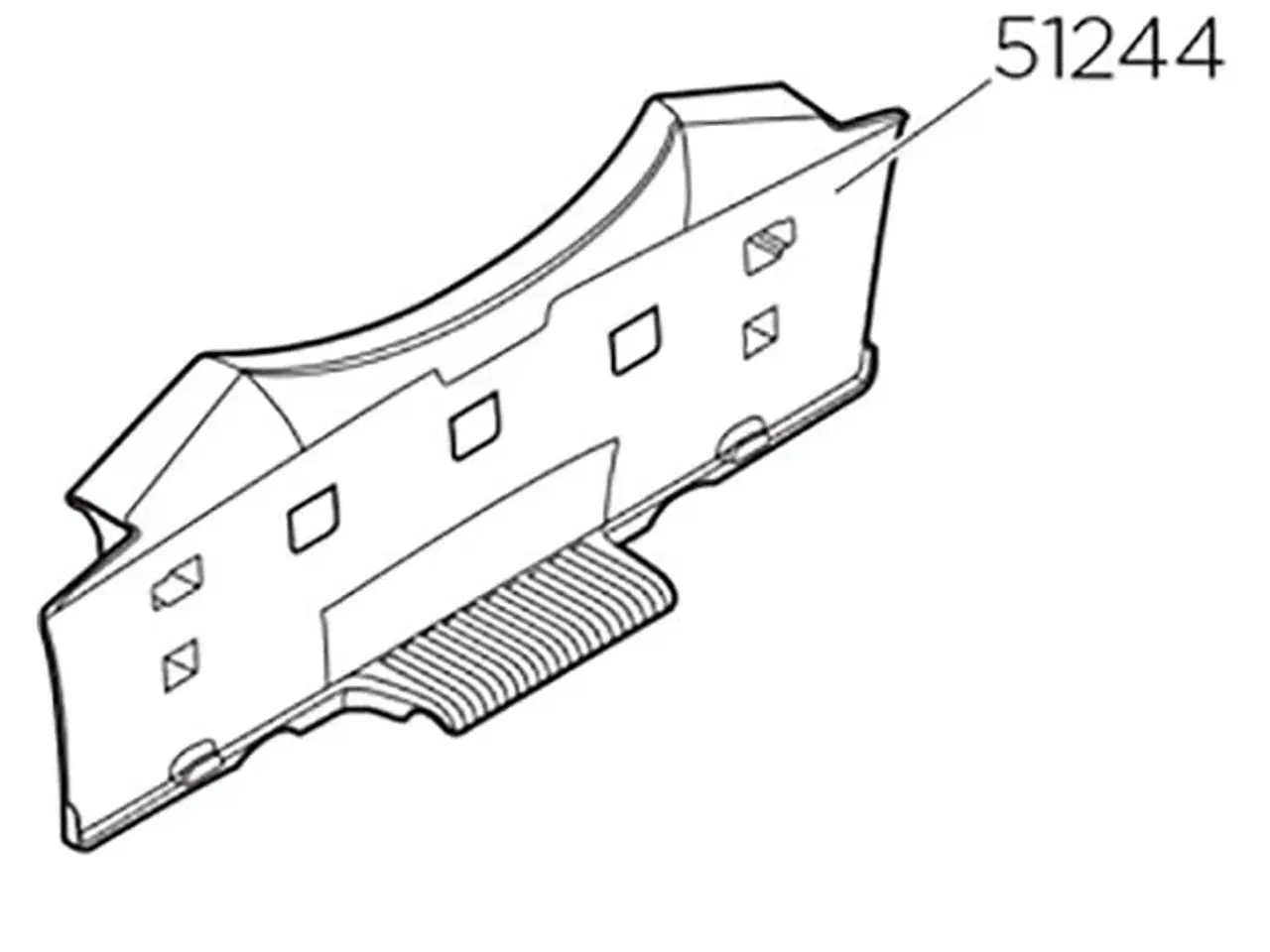 Billede 1 - Thule nummerpladeholder