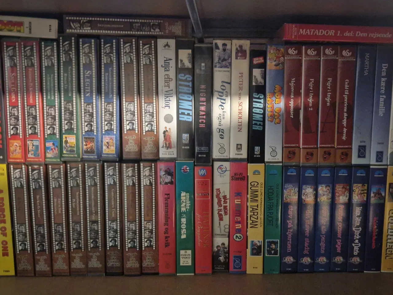 Billede 1 - Danske film på VHS 