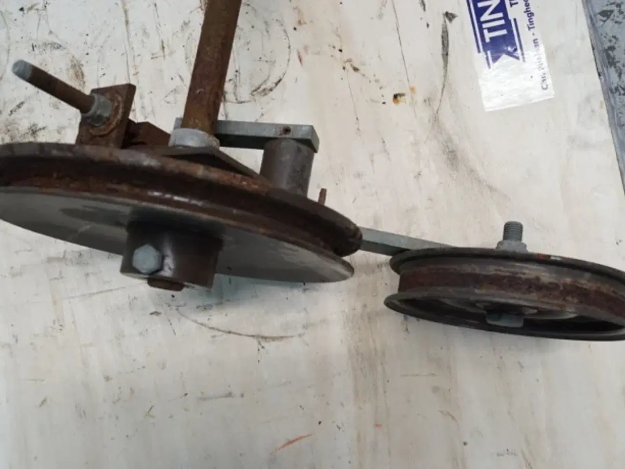 Billede 8 - Dronningborg D4500 Aksel med remskiver