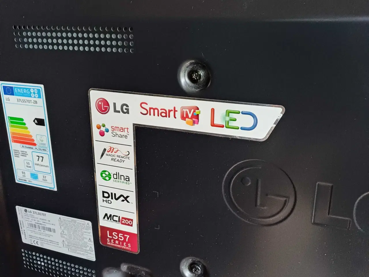 Billede 3 - LG 37 smart TV LED.