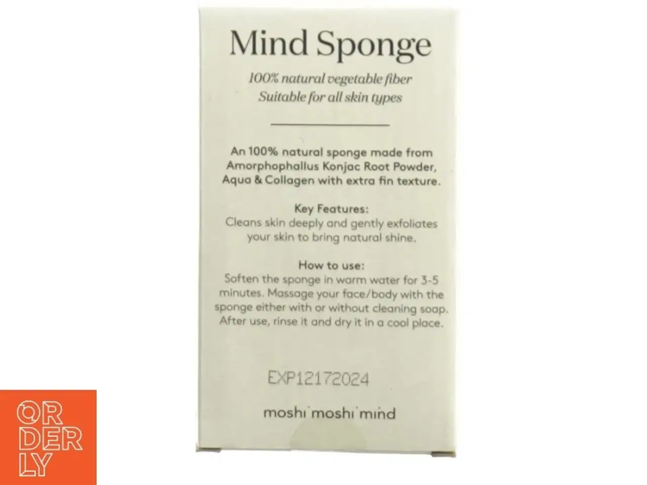 Billede 2 - Mind sponge fra Moshi Moshi Mind (str. 12 x 7 cm)