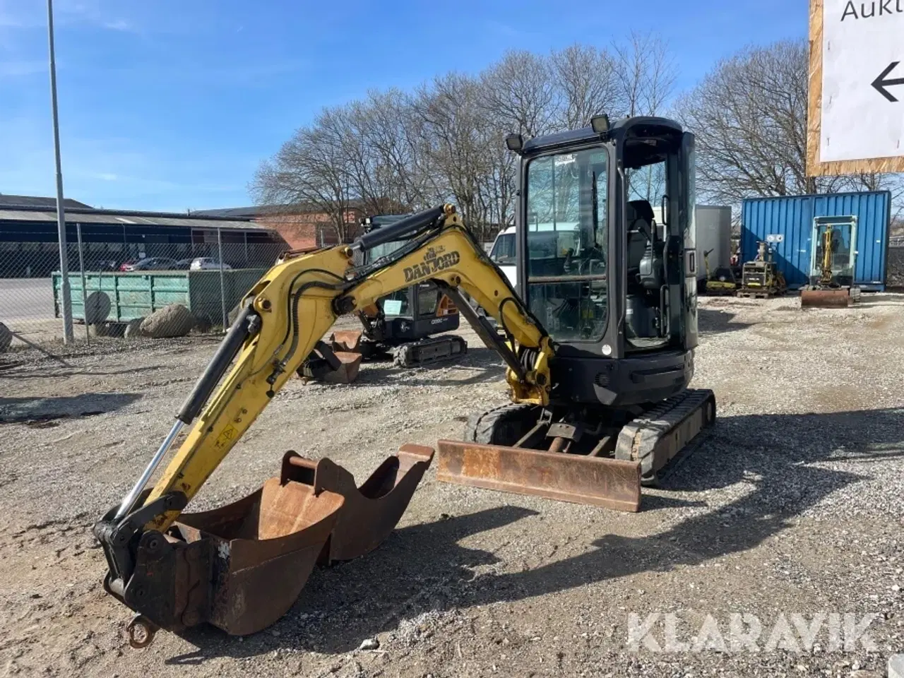 Billede 1 - Gravemaskine New Holland E26B SR med skovle