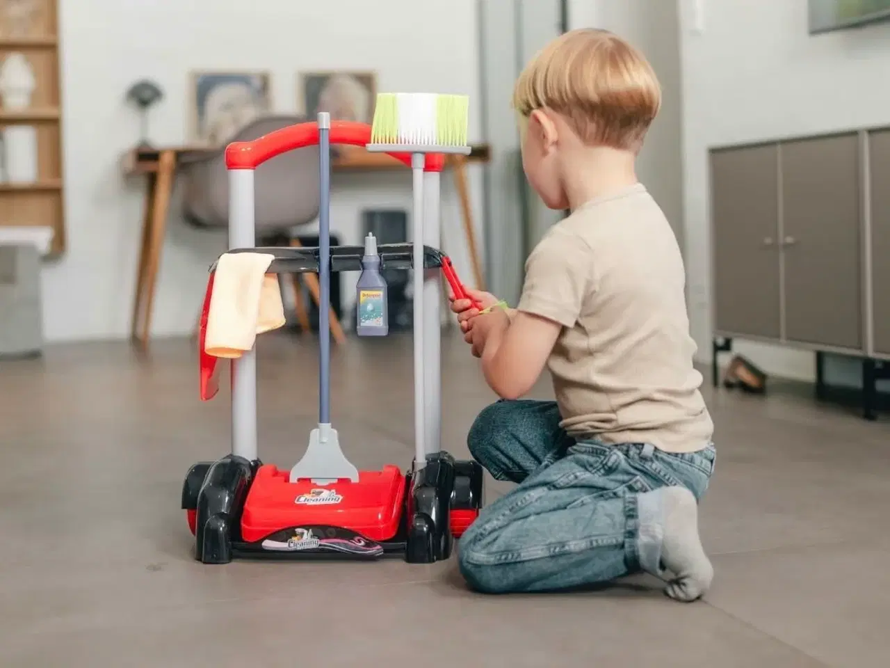 Billede 2 - Rengøringsvogn