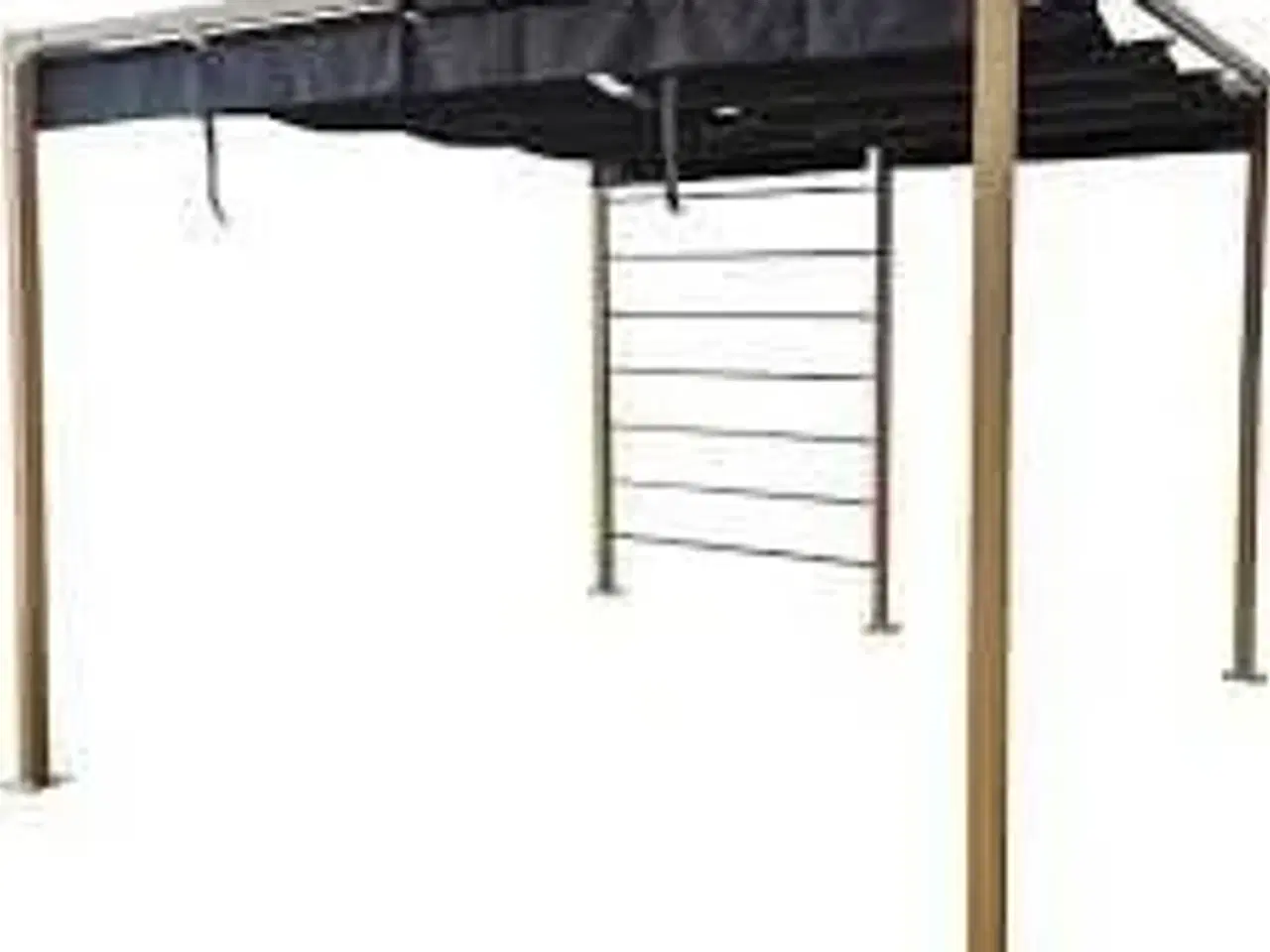 Billede 3 - Bali pergola trælook uden cover 300x300x H: 228 cm