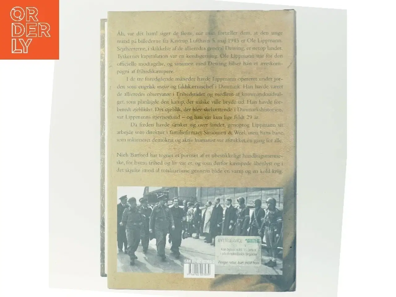 Billede 3 - En kriger : portræt af Ole Lippmann af Niels Barfoed (Bog)