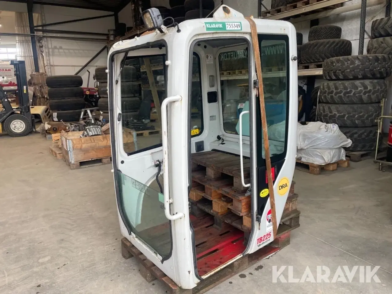 Billede 1 - Førerhus til gravemaskine Takeuchi TB225