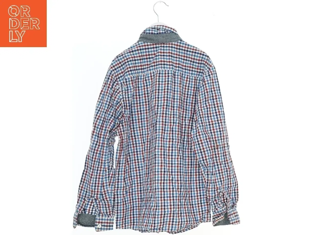 Billede 2 - Langærmet ternet skjorte fra Jasper Conran (str. 164)