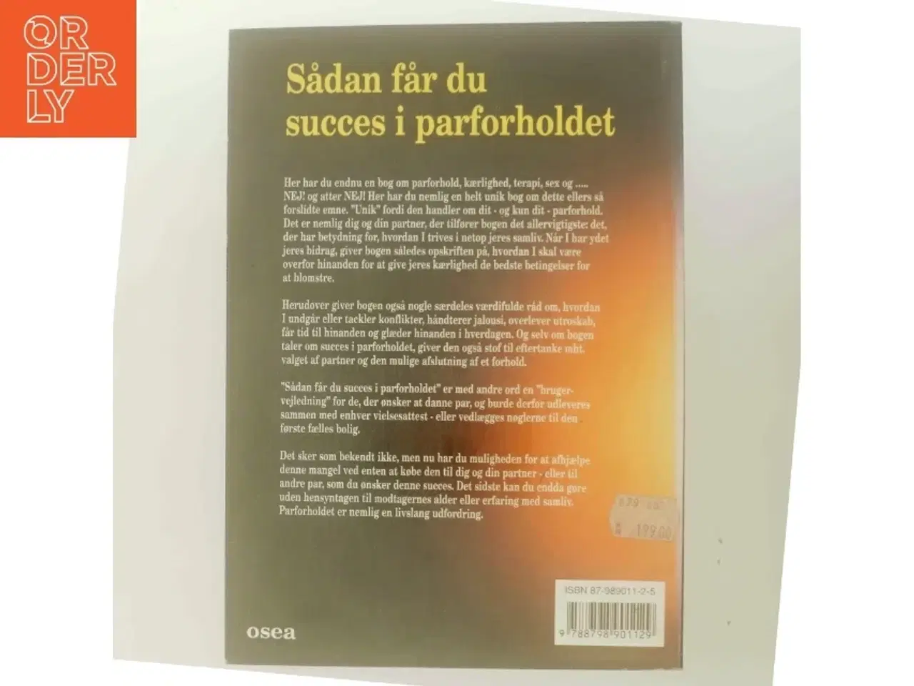 Billede 3 - Sådan får du succes i parforholdet af Torben Madsen (f. 1951-07-06) (Bog)