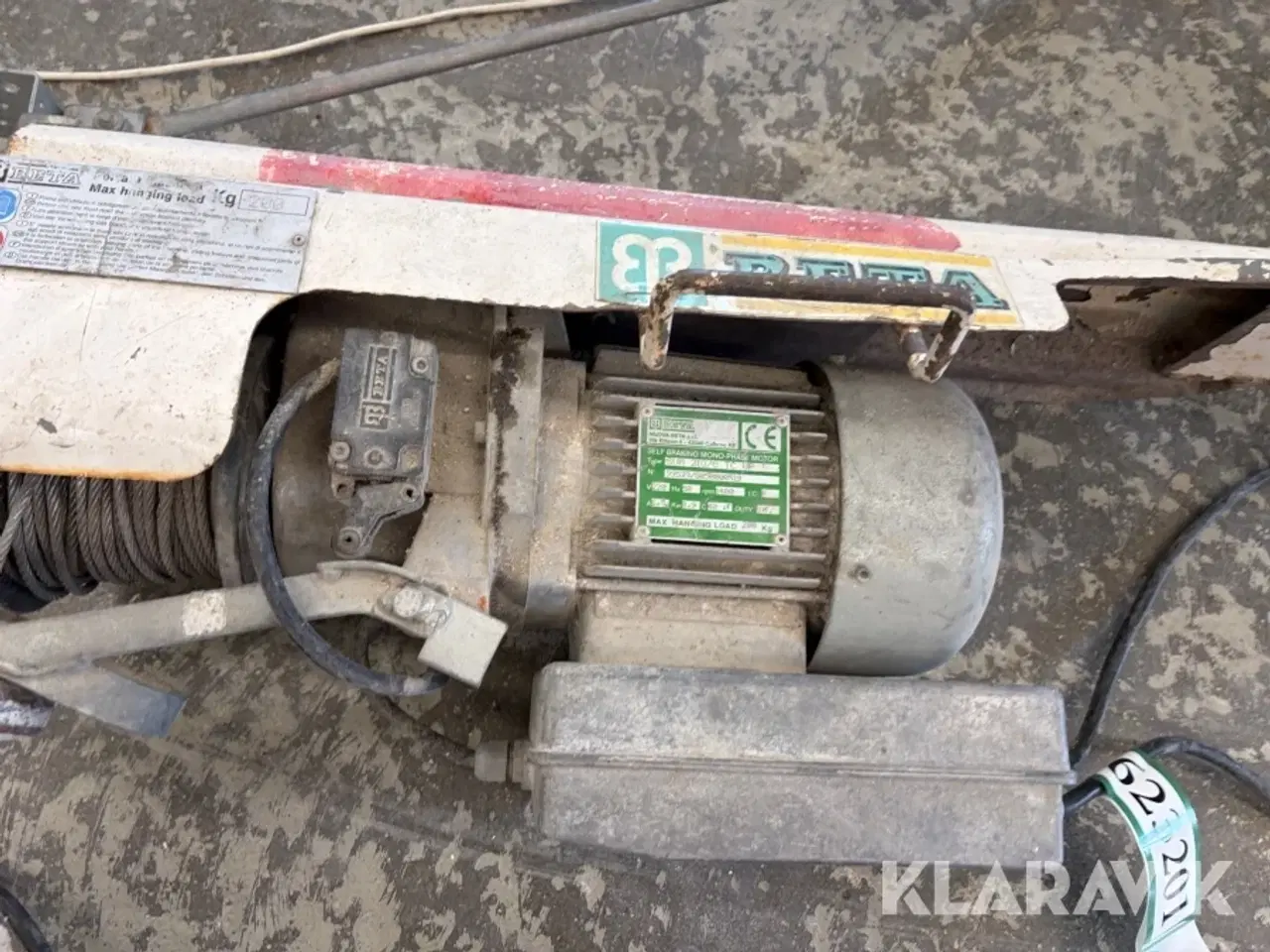 Billede 2 - Stillads hejs Beta Slim 2107C TC Up