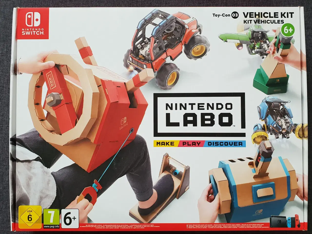 Billede 1 - Nintendo Labo Vehicle Kit (Toy-Con 03)