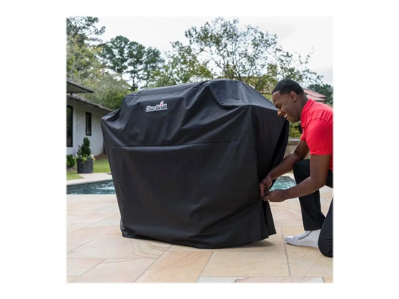 Billede 2 - Grillovertræk til gasgrill – Char?Broil 140766 (3–4 brændere)