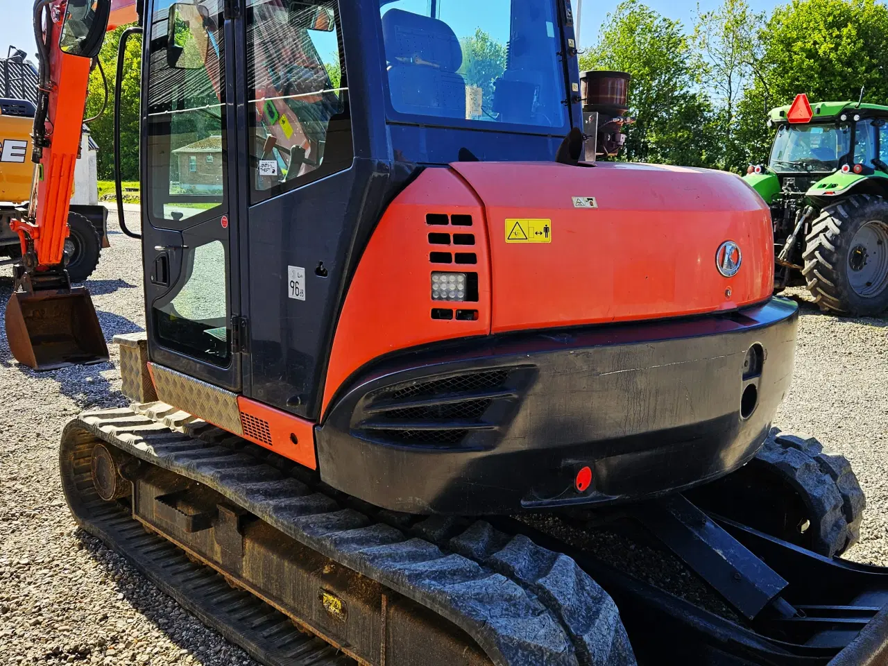 Billede 6 - Kubota KX80 / smøreanlæg / 6200 timer