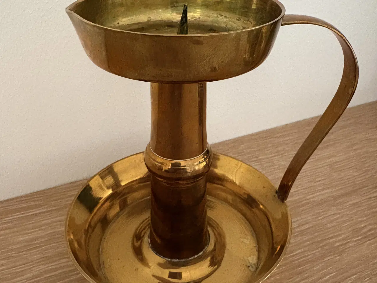 Billede 3 - Messing lysestager til bloklys