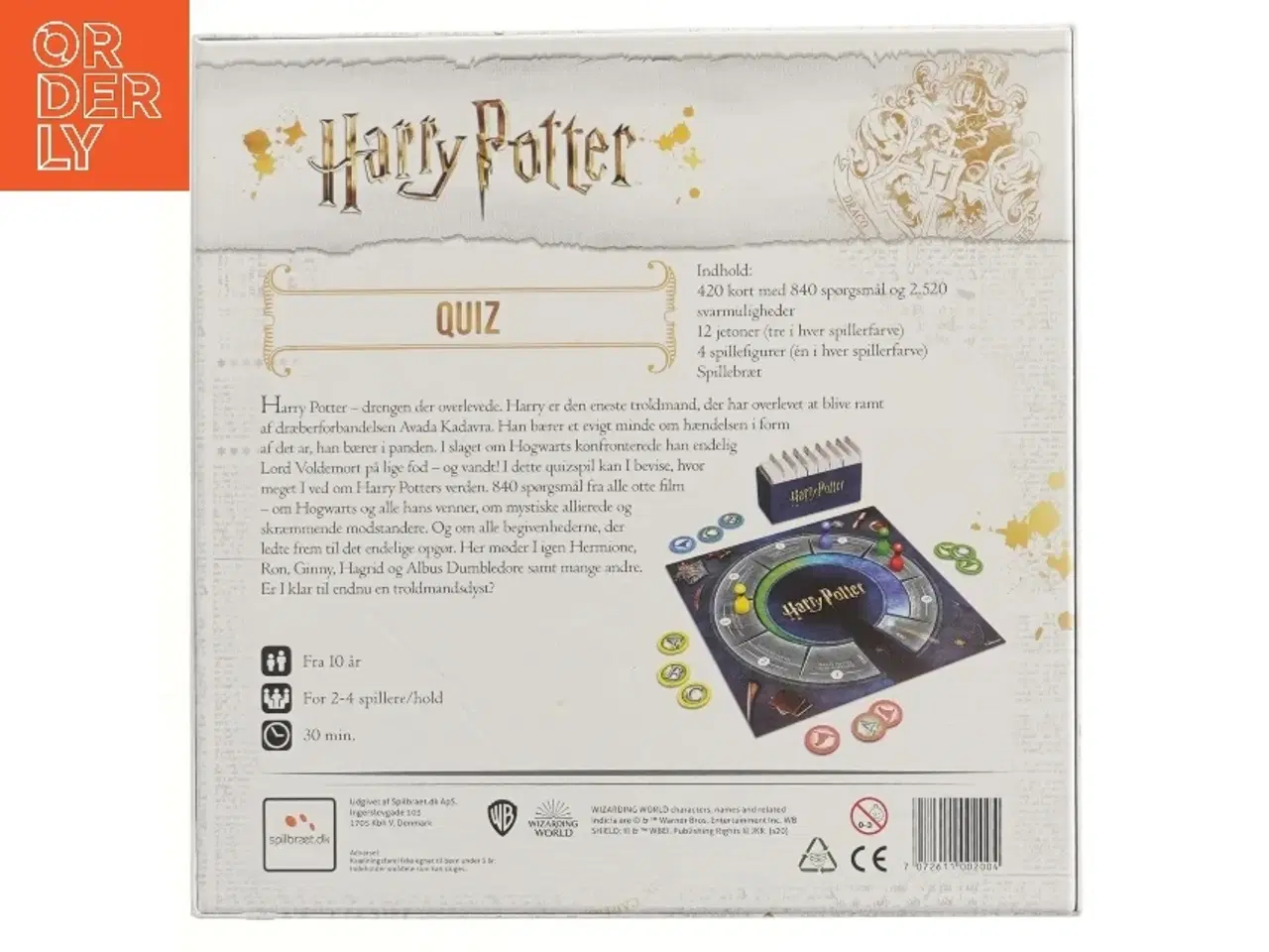 Billede 3 - Harry Potter quizspil fra Harry Potter (str. 30x30 cm)
