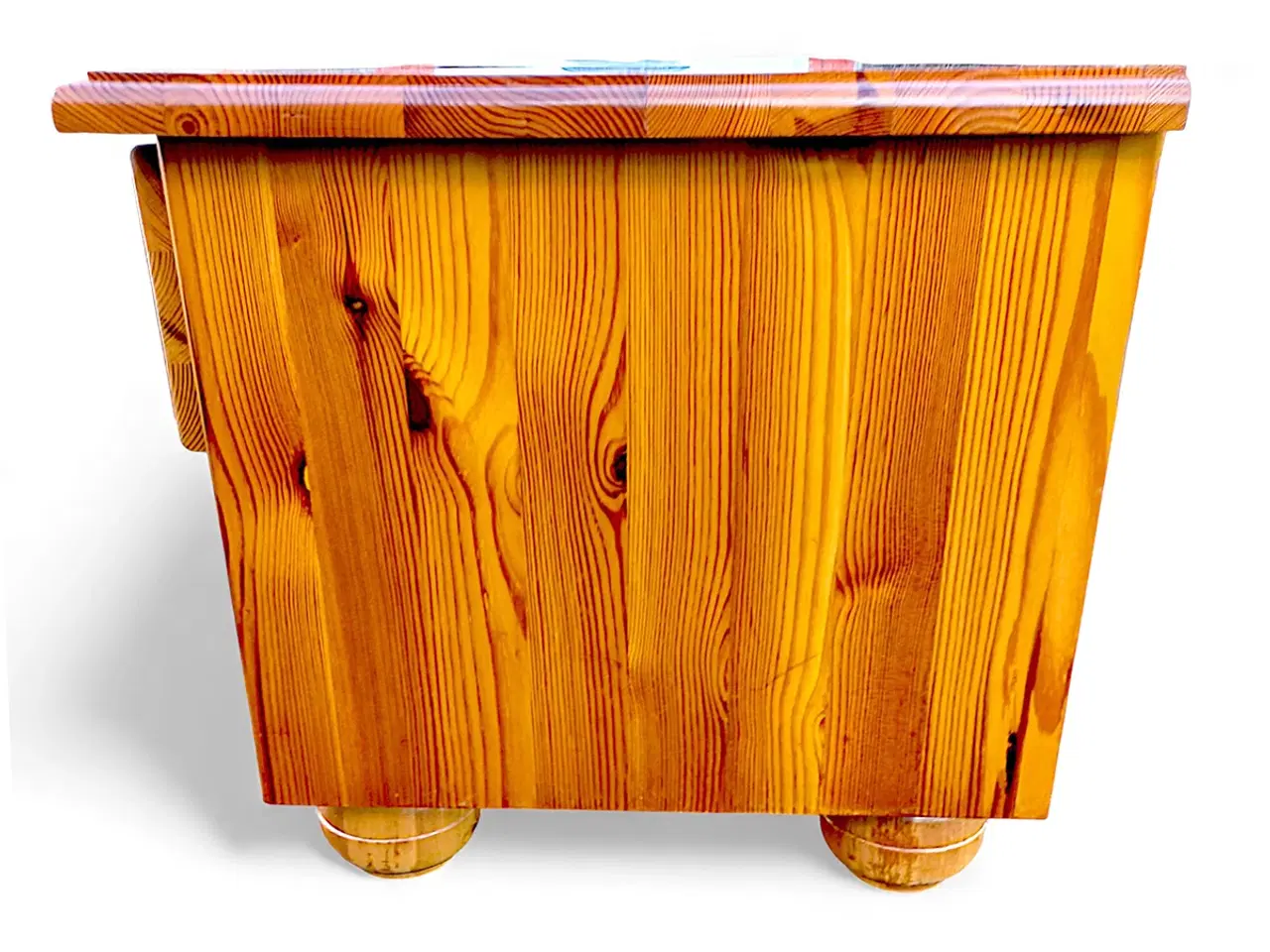 Billede 6 - Sengeborde i massivt fyrretræ – sæt af 2