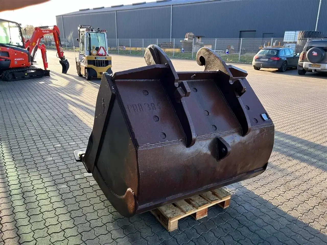 Billede 5 - - - - 160cm graveskovl til ca 30 tons maskine cw45s fæste