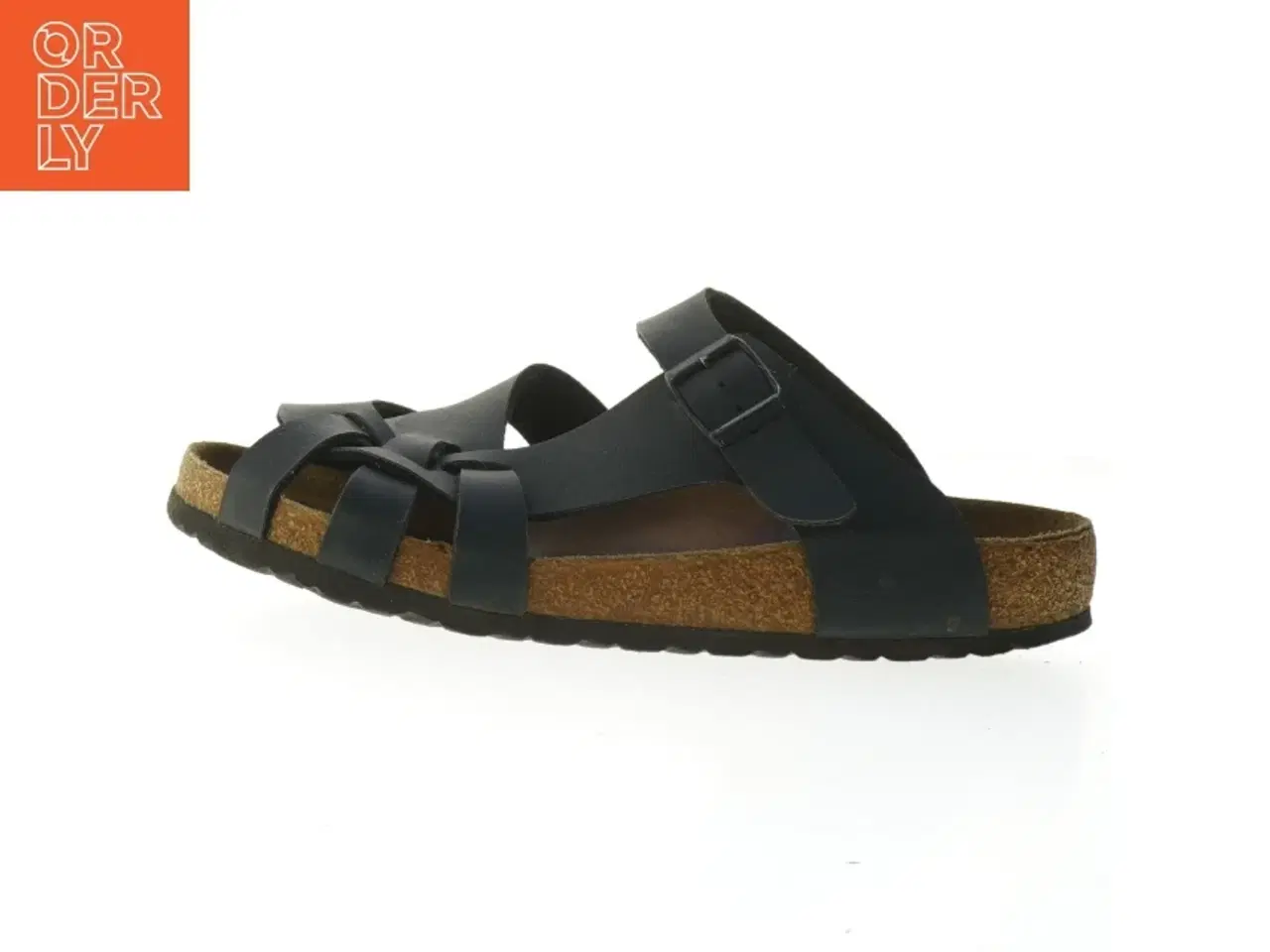 Billede 1 - Birkenstock sandaler med læderremme (str. 42, bred model)