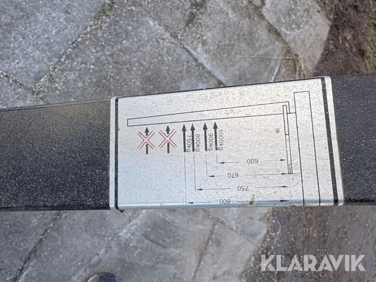 Billede 5 - Palleløfter 1000kg