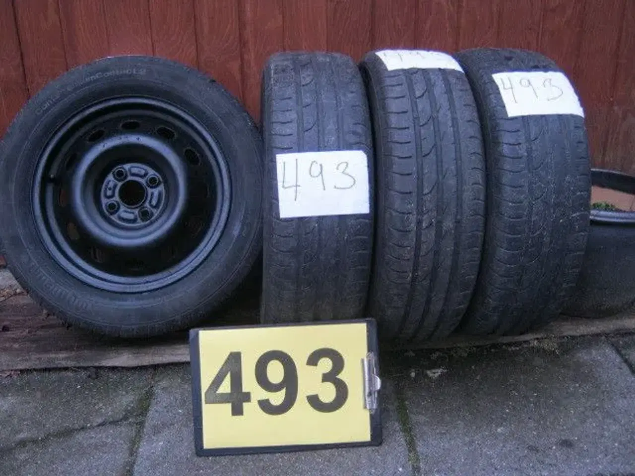 Billede 1 - 185/60 R15, Centerhul 54, ET 45-50