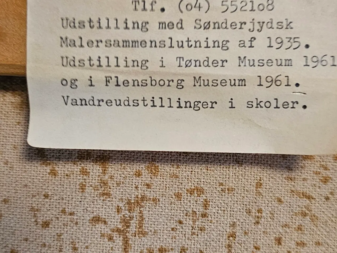 Billede 2 - Oliemaleri, Rudolph Ziethen 1928 - 2003