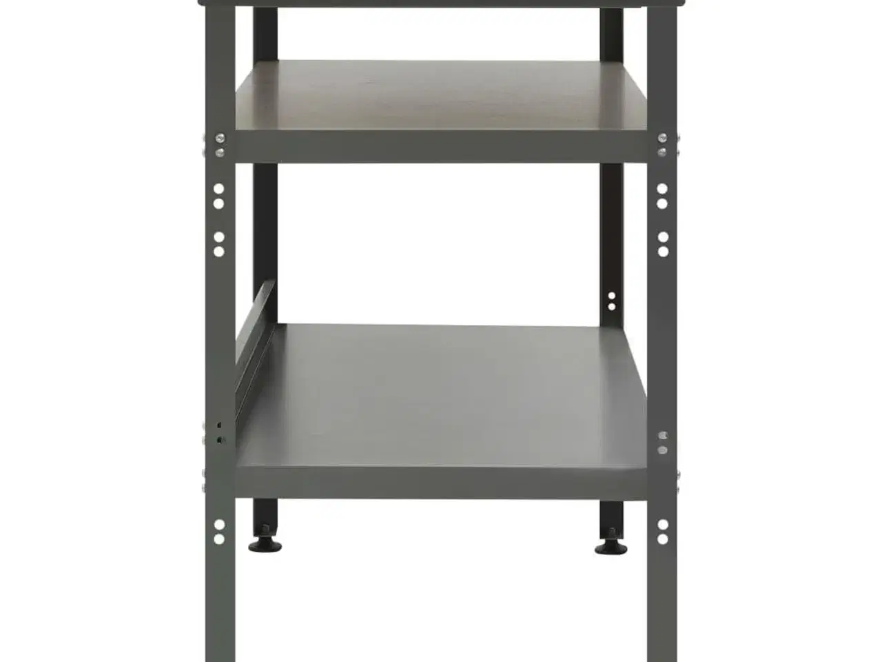 Billede 3 - Arbejdsbord 120x60x85 cm stål grå
