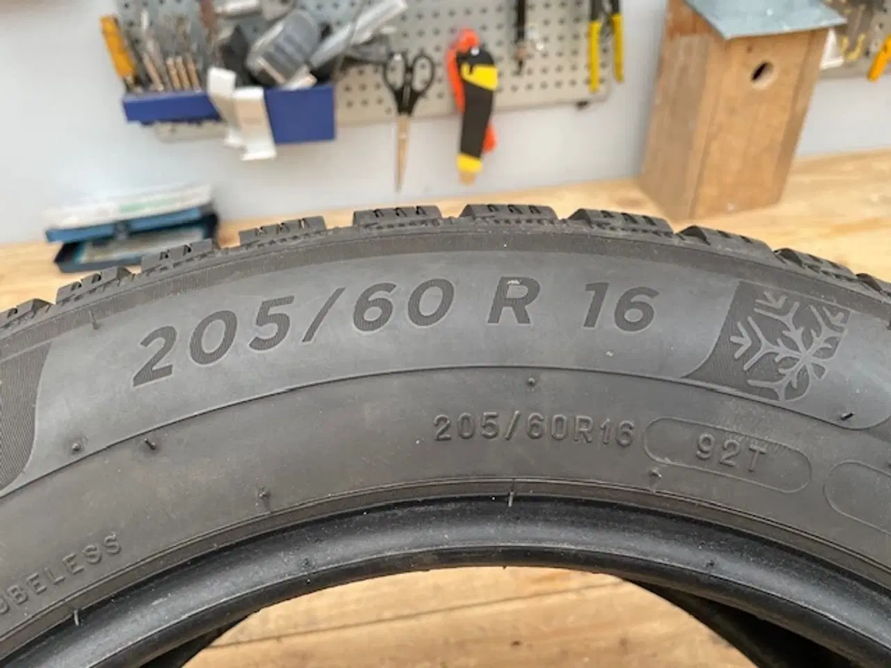 Billede 3 - 4 Vinterdæk 16" Michelin Alpin 6