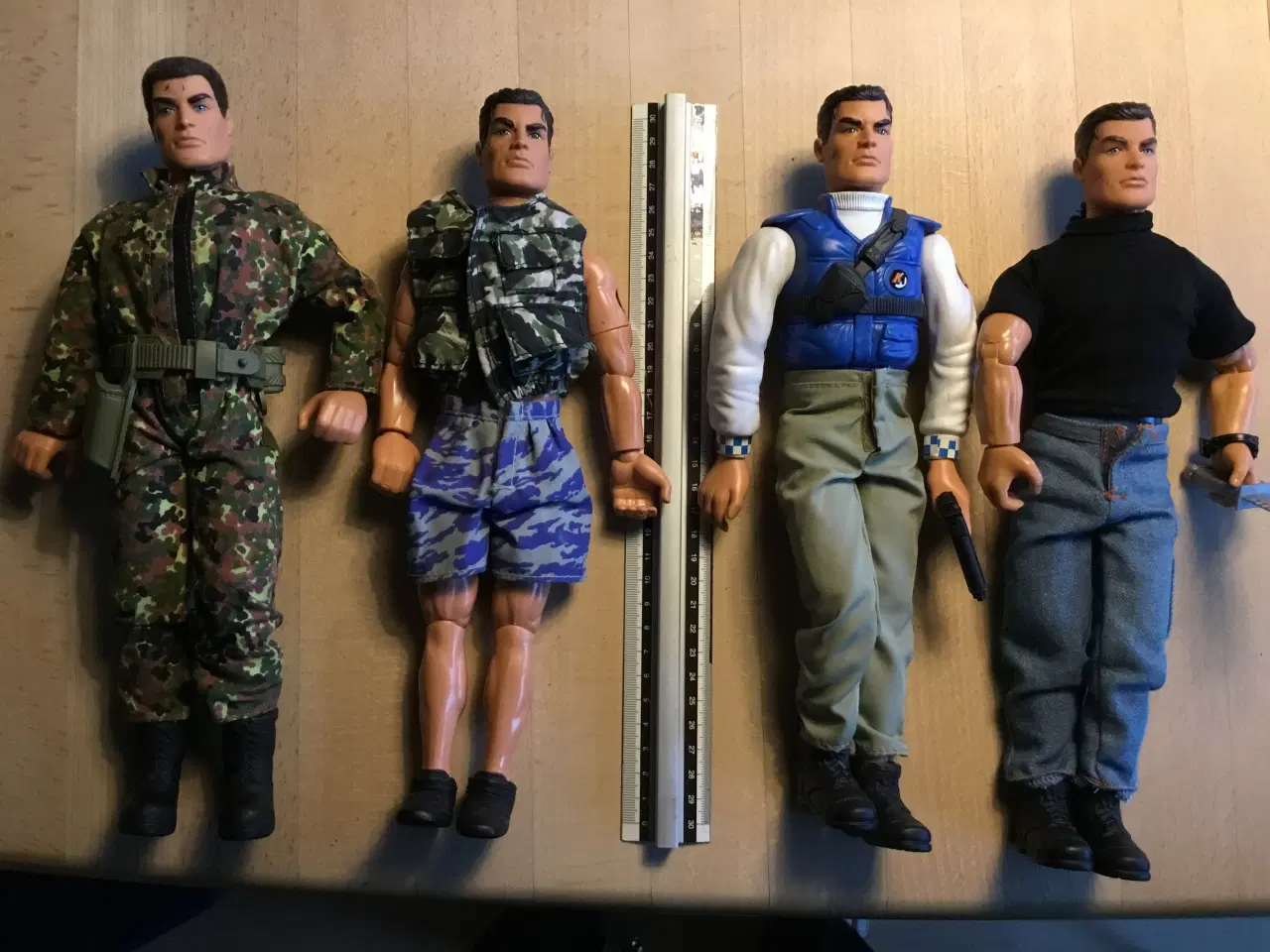 Billede 1 - 4 stk action man figurer