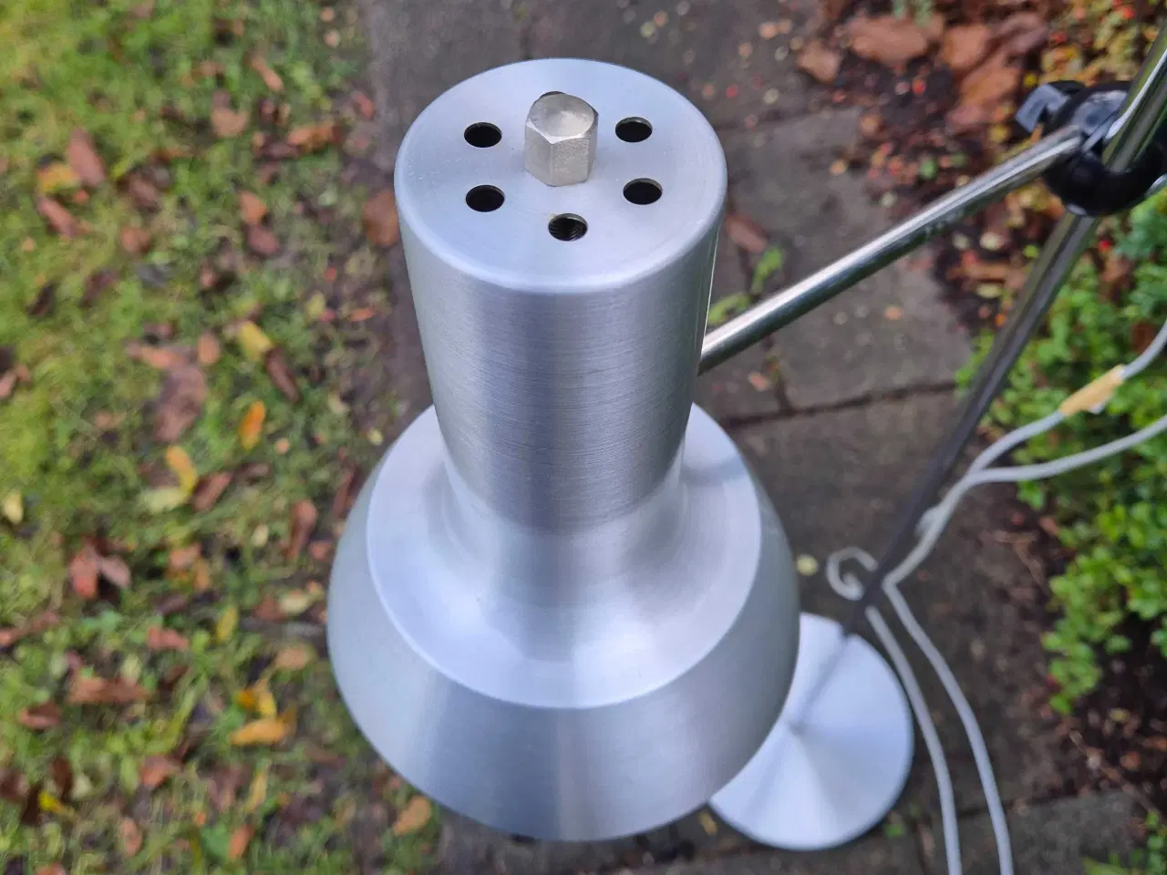 Billede 6 - Flot retro gulvlampe i alu