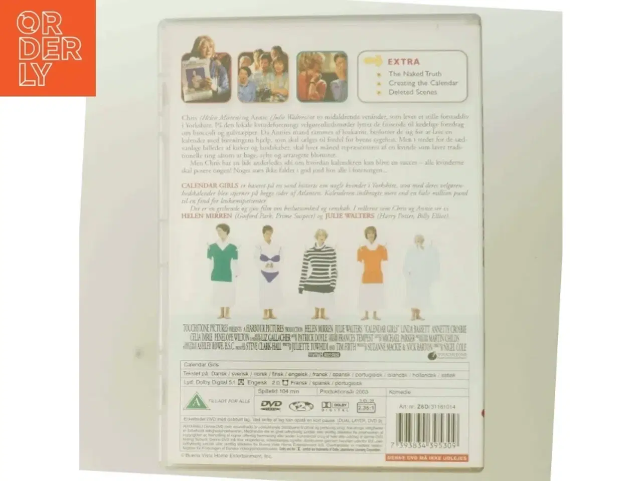 Billede 3 - Calendar girls med Helen Mirren (DVD)